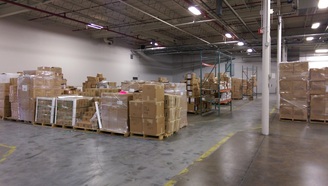 Photo showing early  warehouse location
